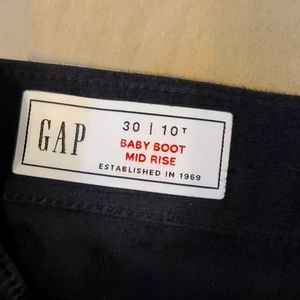 Gap faux leather pants